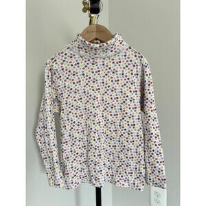 Vintage Gymboree 2000 Long Sleeve Floral Turtleneck, Winter Magic